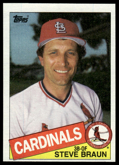 1985 Topps #152 Steve Braun