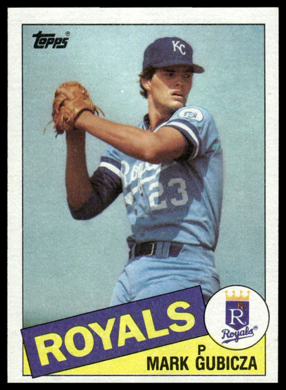 1985 Topps #127 Mark Gubicza