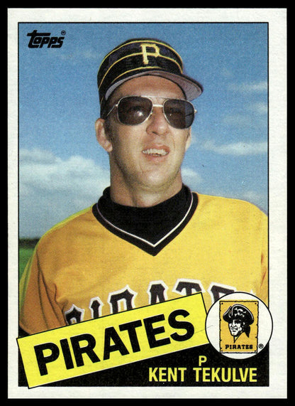 1985 Topps #125 Kent Tekulve