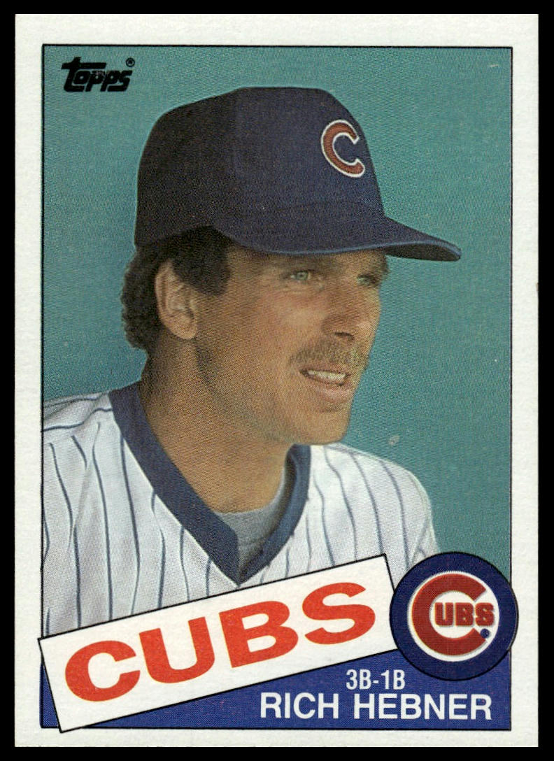 1985 Topps #124 Rich Hebner