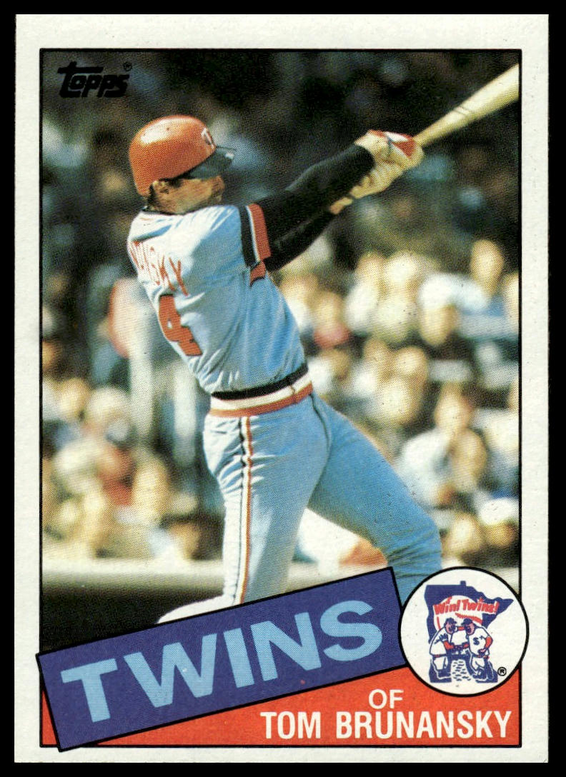 1985 Topps #122 Tom Brunansky