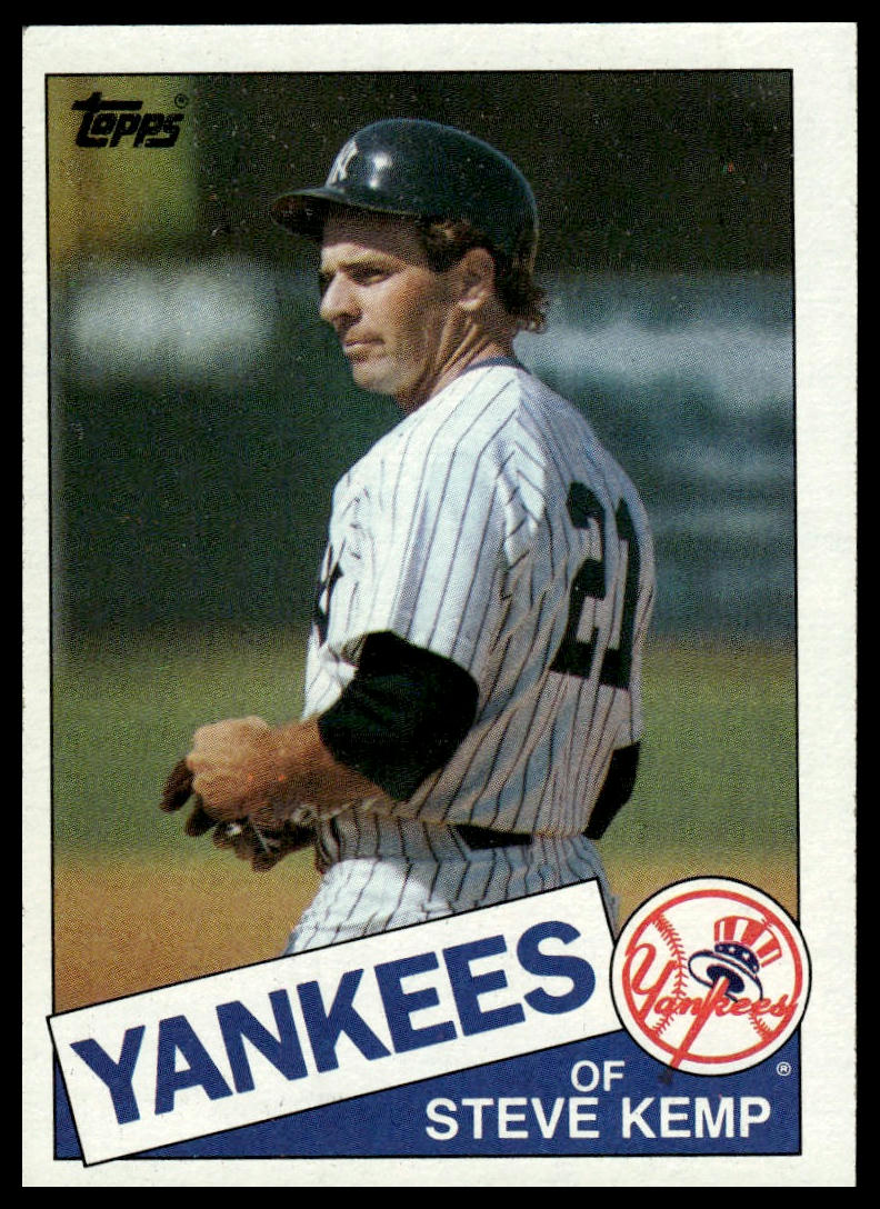 1985 Topps #120 Steve Kemp