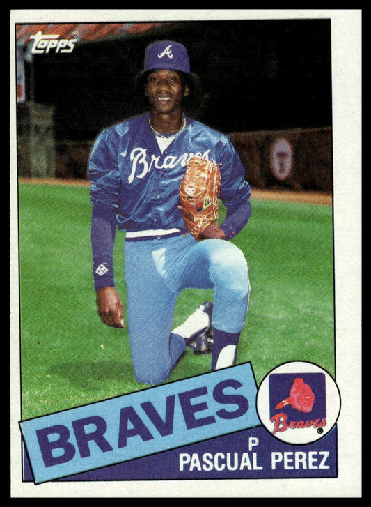 1985 Topps #106 Pascual Perez