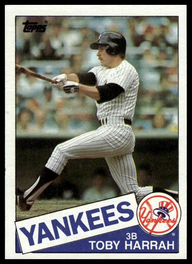 1985 Topps #94 Toby Harrah