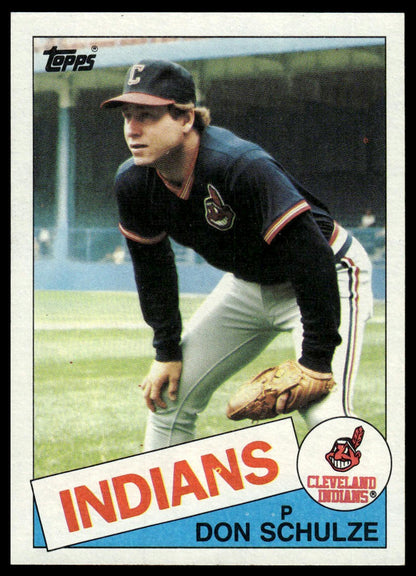 1985 Topps #93 Don Schulze