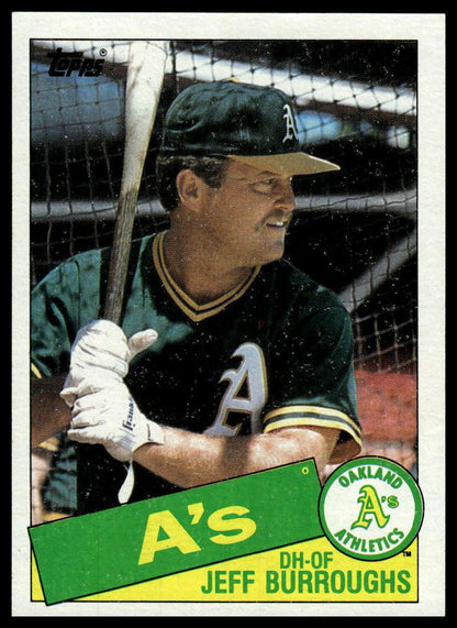 1985 Topps #91 Jeff Burroughs