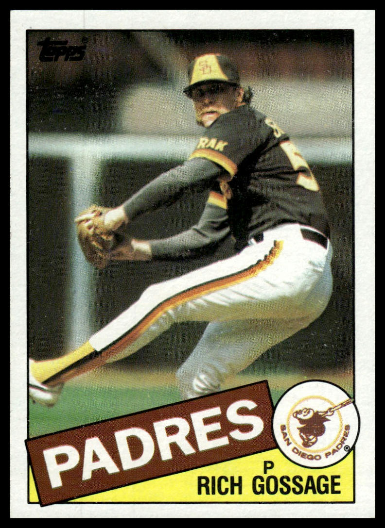 1985 Topps #90 Rich Gossage