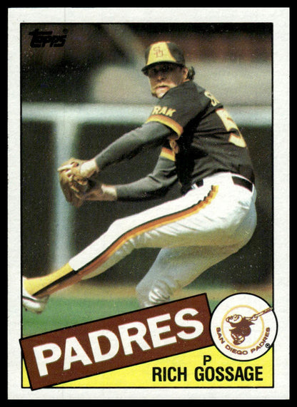 1985 Topps #90 Rich Gossage