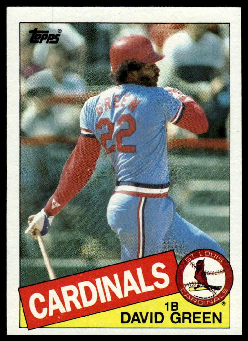 1985 Topps #87 David Green