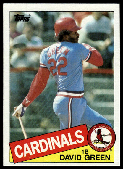 1985 Topps #87 David Green