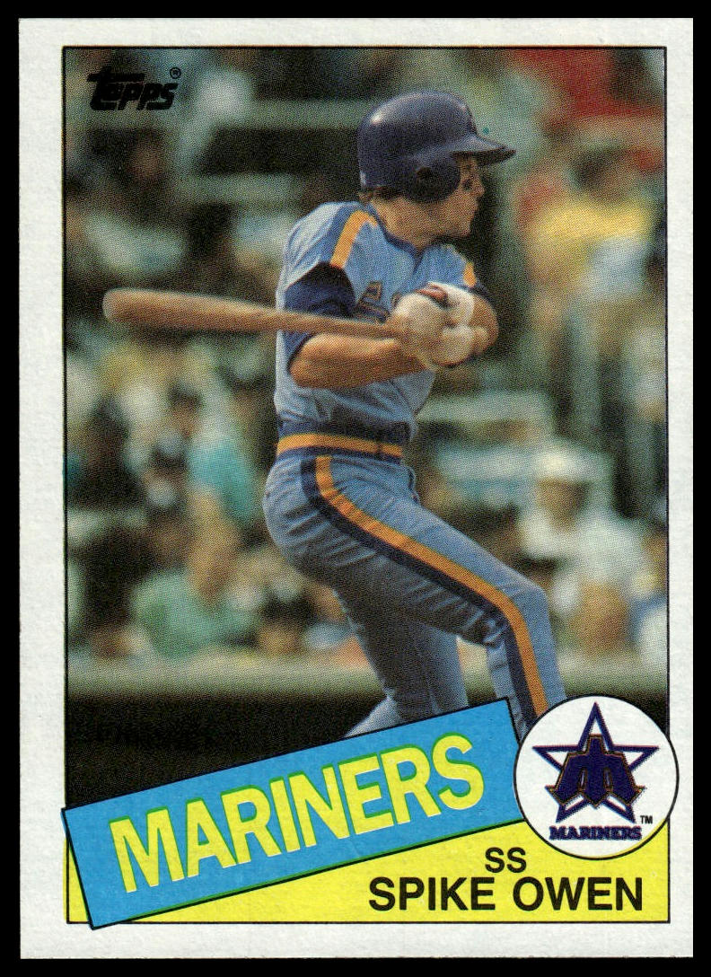 1985 Topps #84 Spike Owen