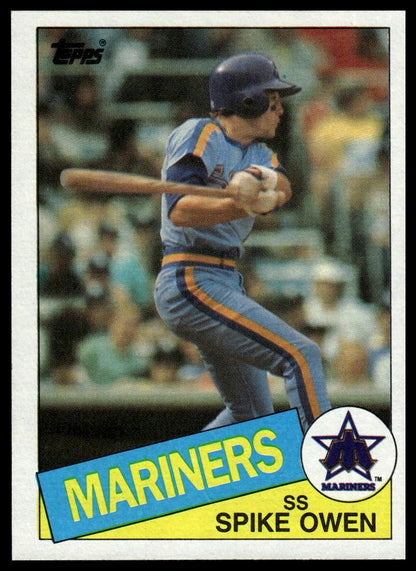 1985 Topps #84 Spike Owen