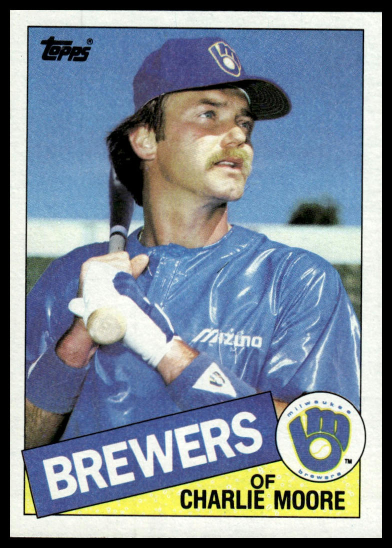 1985 Topps #83 Charlie Moore