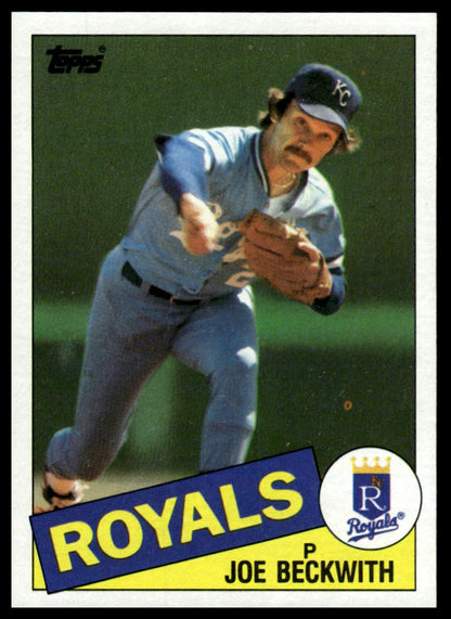 1985 Topps #77 Joe Beckwith