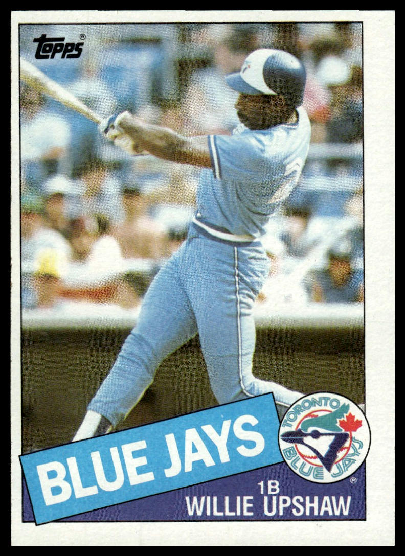 1985 Topps #75 Willie Upshaw