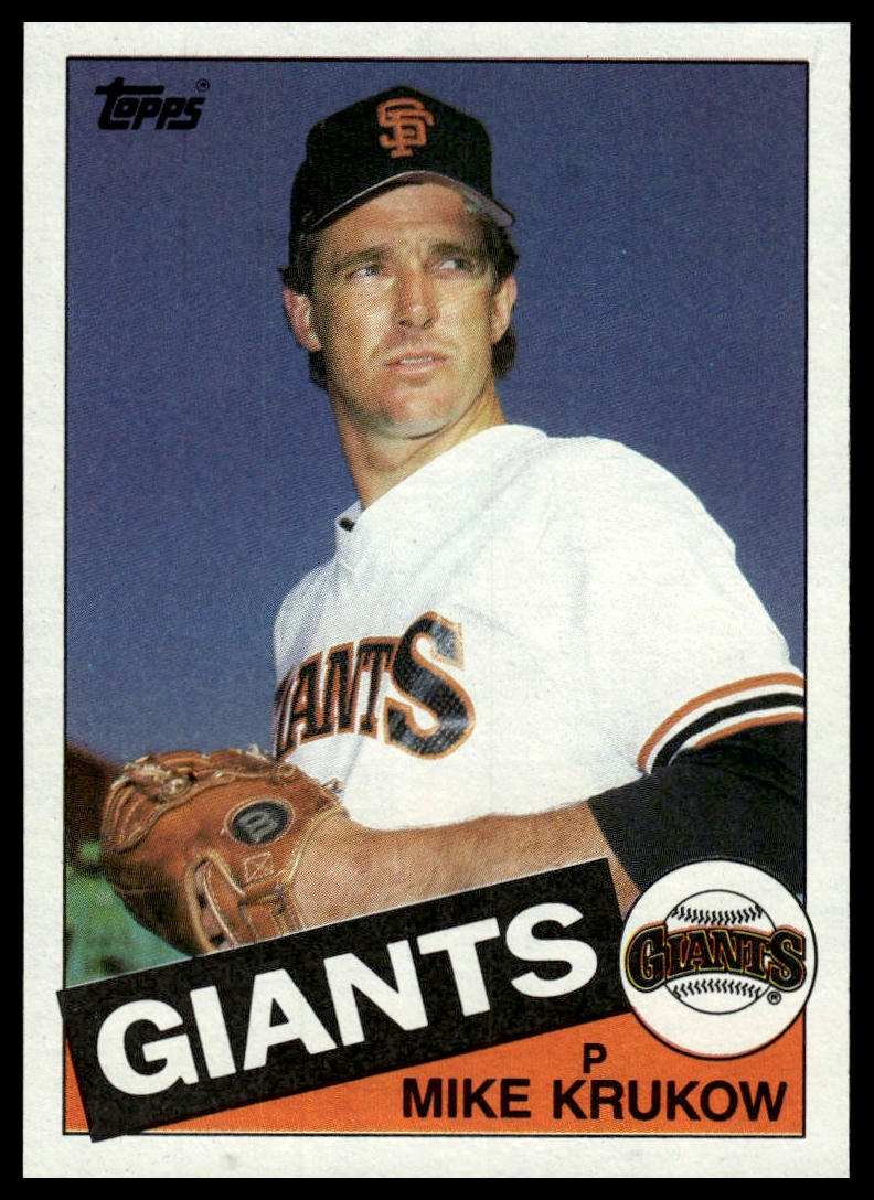 1985 Topps #74 Mike Krukow