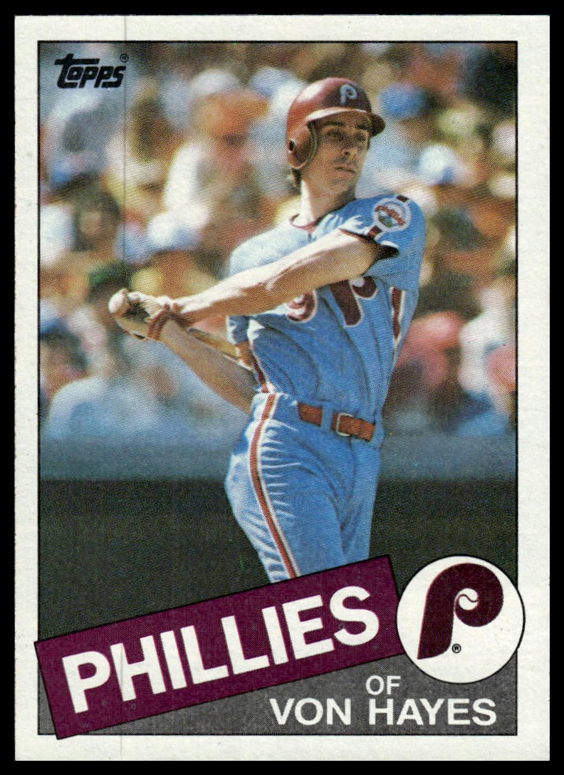 1985 Topps #68 Von Hayes