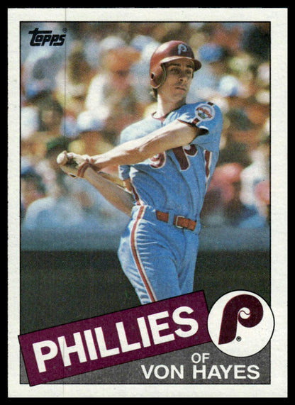 1985 Topps #68 Von Hayes