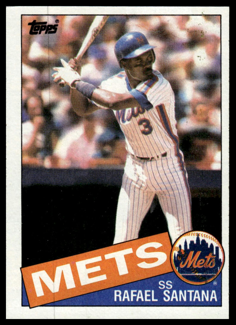 1985 Topps #67 Rafael Santana