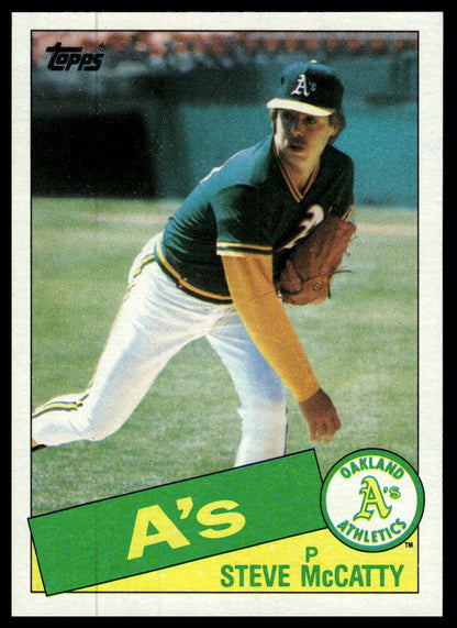 1985 Topps #63 Steve McCatty