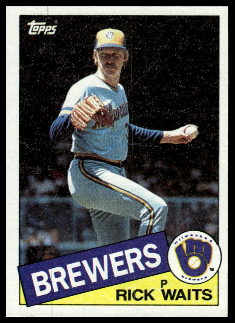 1985 Topps #59 Rick Waits