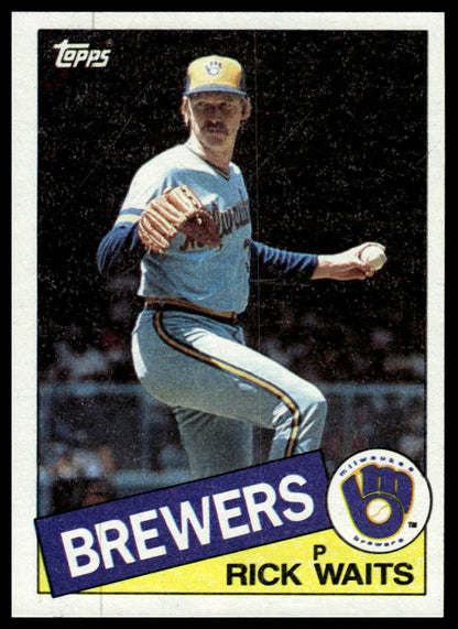 1985 Topps #59 Rick Waits