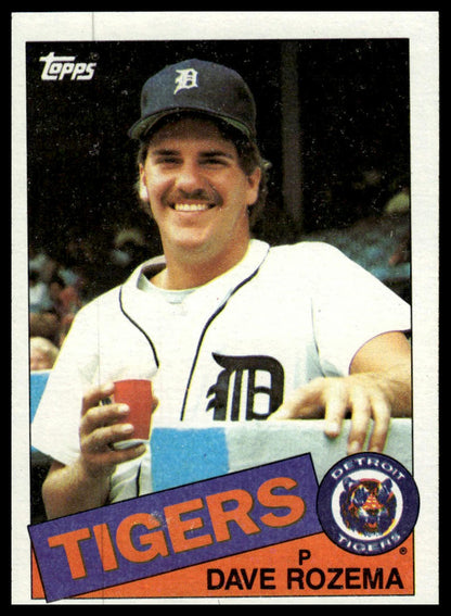 1985 Topps #47 Dave Rozema