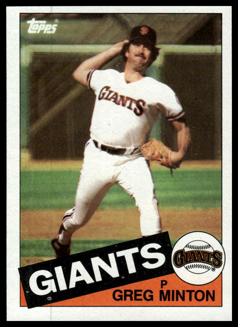 1985 Topps #45 Greg Minton