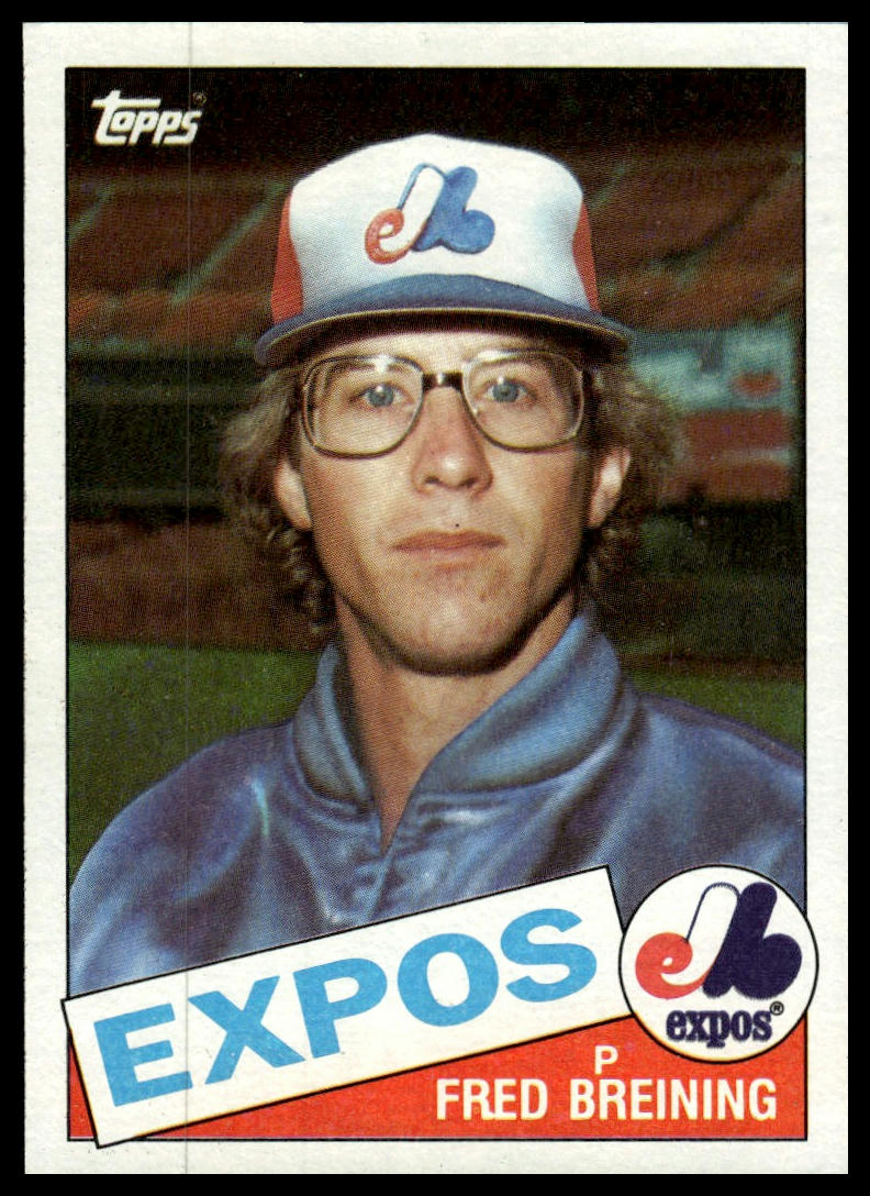 1985 Topps #36 Fred Breining