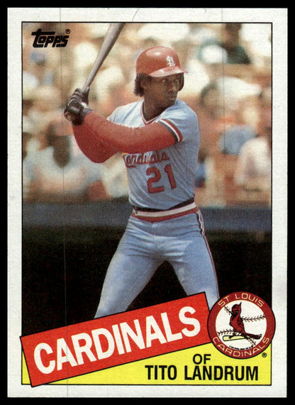 1985 Topps #33 Tito Landrum