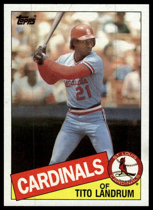 1985 Topps #33 Tito Landrum