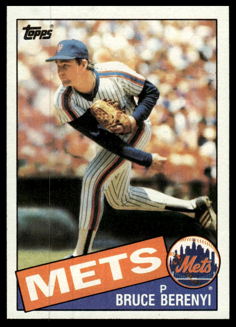 1985 Topps #27 Bruce Berenyi