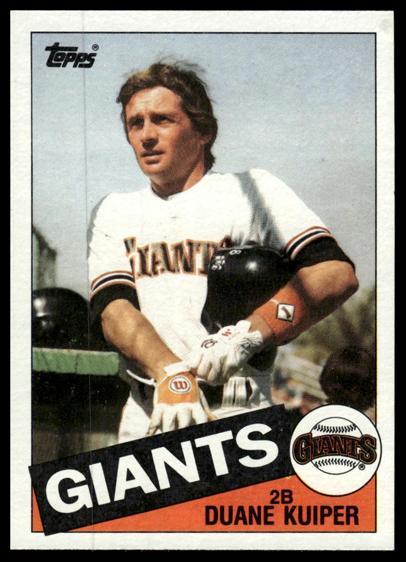 1985 Topps #22 Duane Kuiper