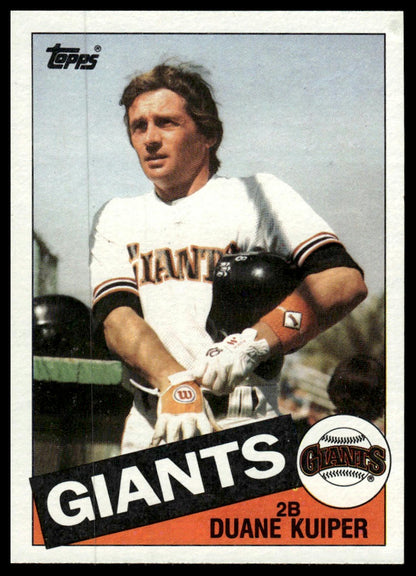 1985 Topps #22 Duane Kuiper