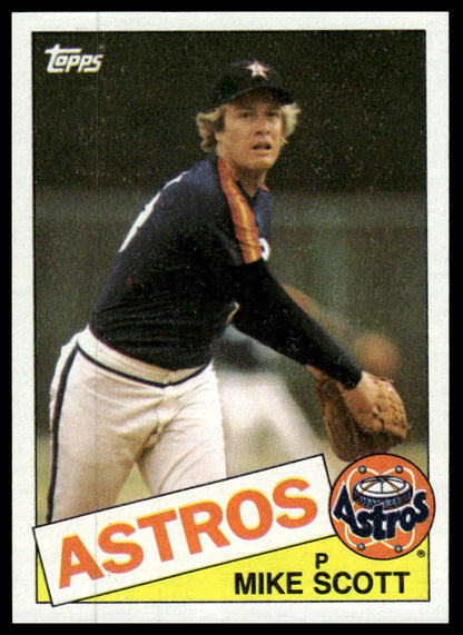1985 Topps #17 Mike Scott