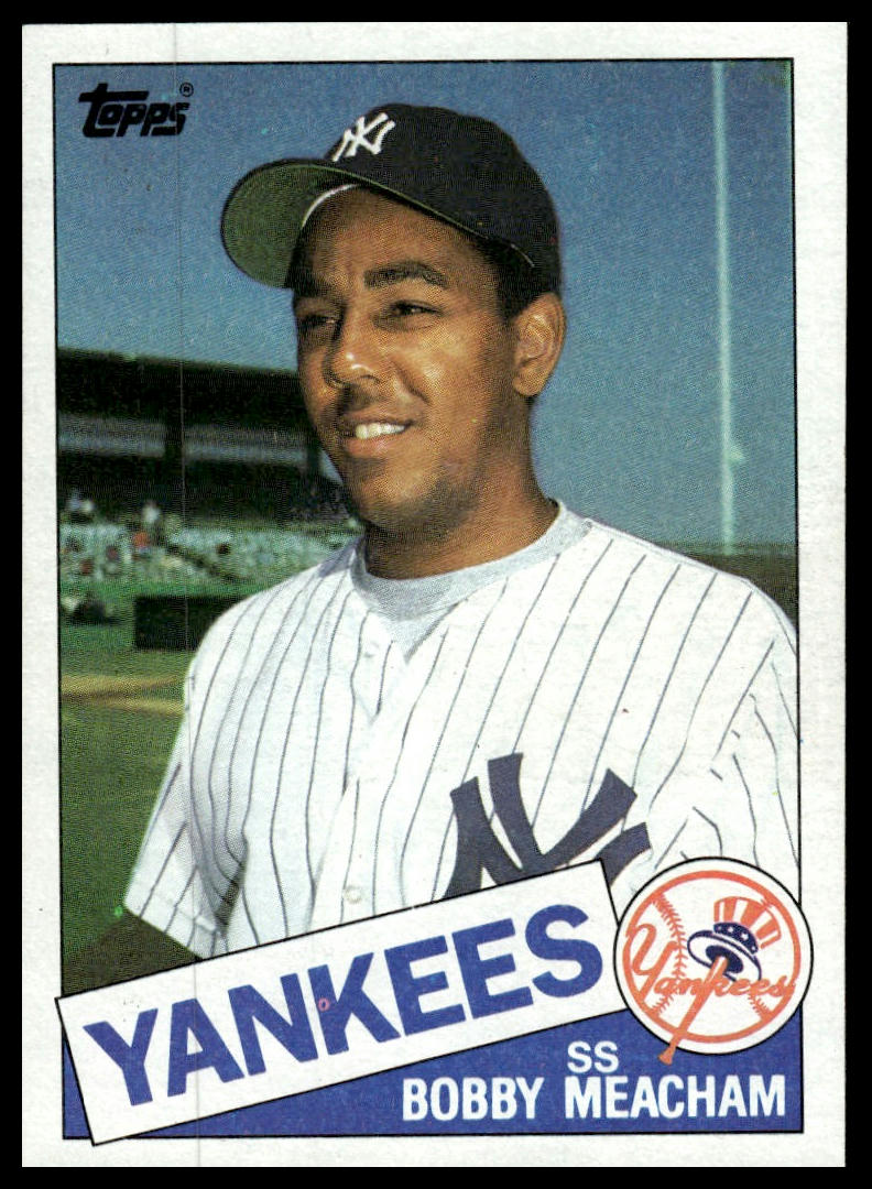 1985 Topps #16 Bobby Meacham