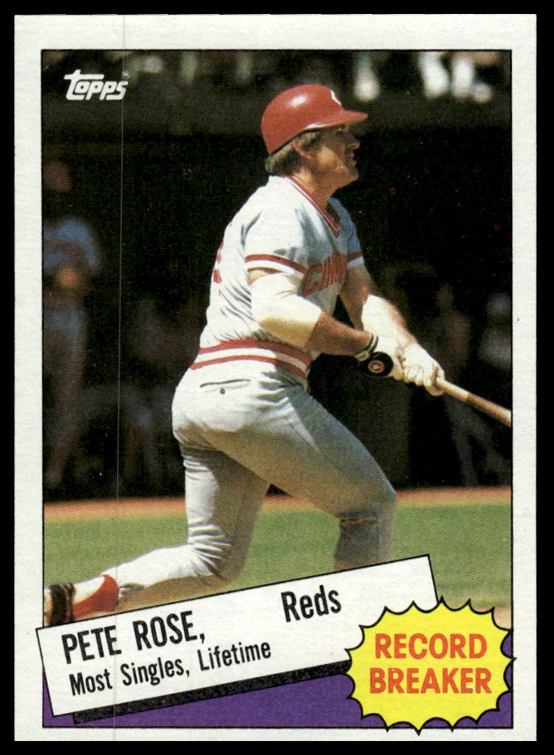 1985 Topps #6 Pete Rose