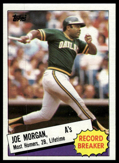 1985 Topps #5 Joe Morgan