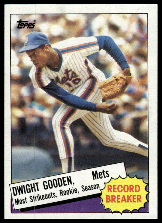 1985 Topps #3 Dwight Gooden