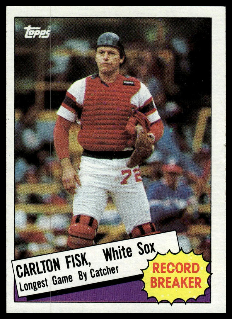 1985 Topps #1 Carlton Fisk