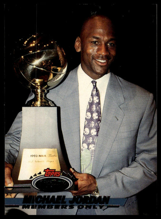 1993 Stadium Club Members Only #NNO Michael Jordan