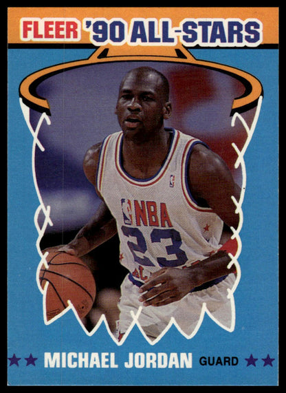 1990-91 Fleer #5 Michael Jordan All-Stars