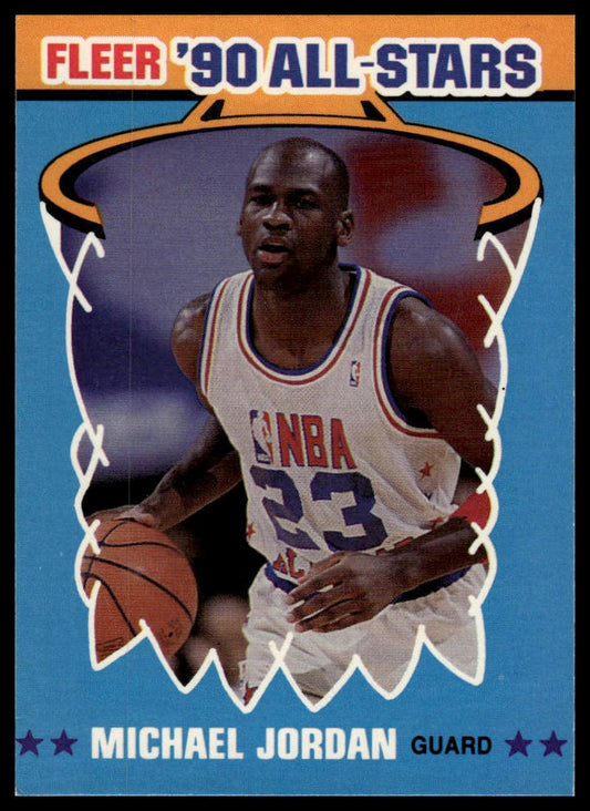1990-91 Fleer #5 Michael Jordan All-Stars
