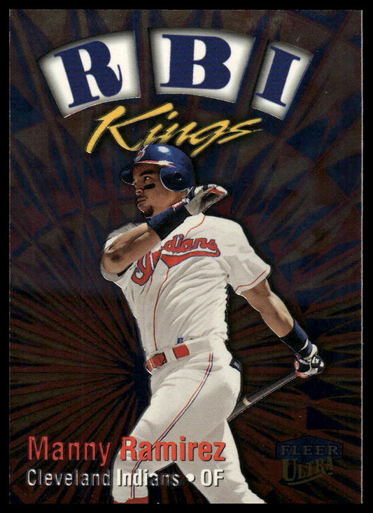 1999 Ultra #9 RK Manny Ramirez RBI Kings
