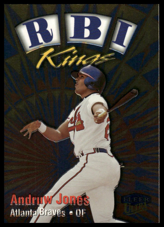 1999 Ultra #17 RK Andruw Jones RBI Kings