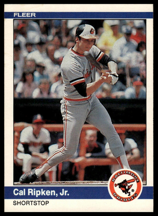 1984 Fleer #17 Cal Ripken, Jr.