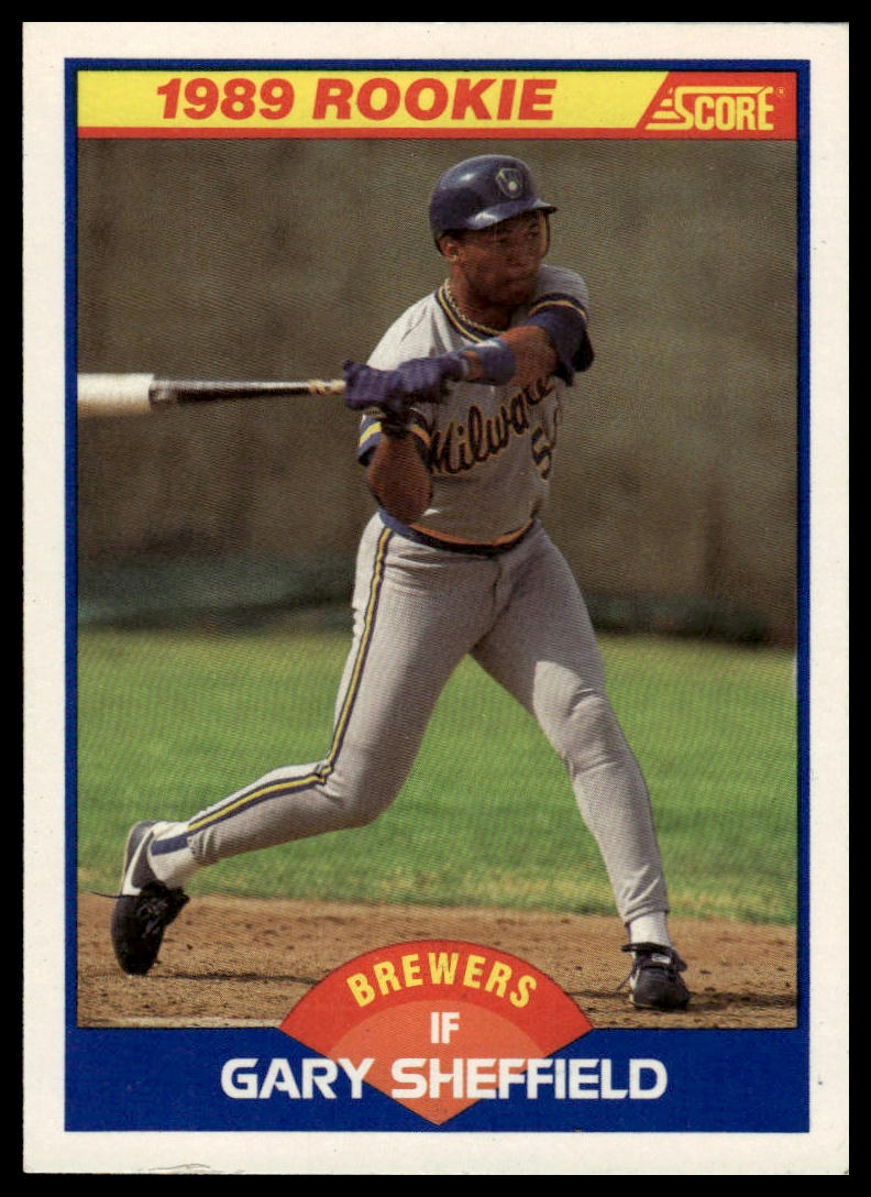 1989 Score #625 Gary Sheffield