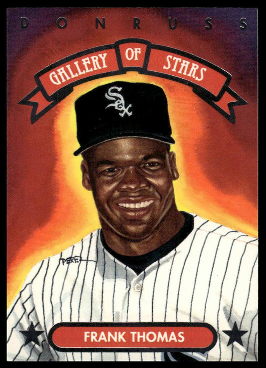1992 Triple Play #GS-12 Frank Thomas Gallery of Stars