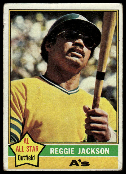 1976 Topps #500 Reggie Jackson