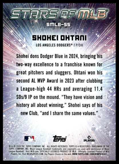 2024 Topps #SMLB-55 Shohei Ohtani Stars of MLB